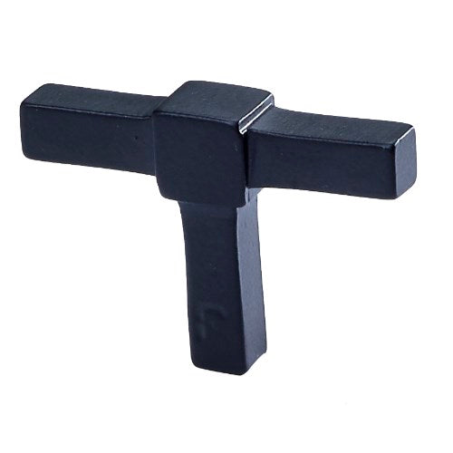 CROSS - KNOB / BLACK / 50*35*12MM in Black