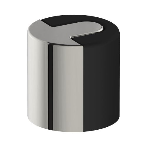 021 Door Stop, Floor Mounted, Door Stop Ø40mm, 40mm projection in Polished Stainless