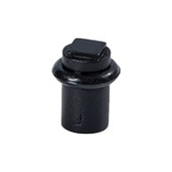 CORE - DOORSTOP BRASS/BLACK Ø20*35MM in Black