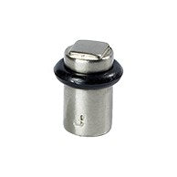 CORE - DOORSTOP BRASS/OLD SILVER Ø20*35MM in Old Silver