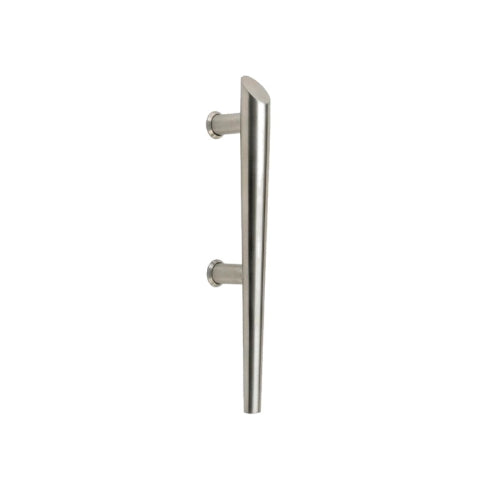 Torch Pull Handle, 530mm o/a length, 250mm crs - Back to Back in Satin Stainless