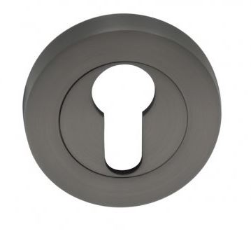 Euro Escutcheon (Pair) in Graphite Nickel