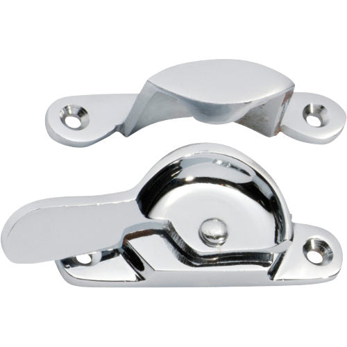 Sash Fastener Narrow Chrome Plated L69xW17mm in Chrome Plated