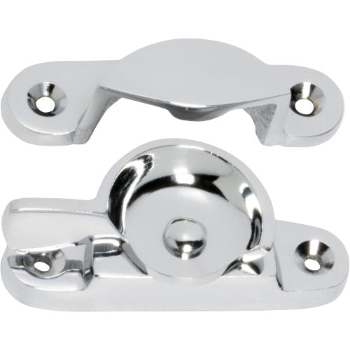 Sash Fastener Classic Chrome Plated L65xW25mm in Chrome Plated