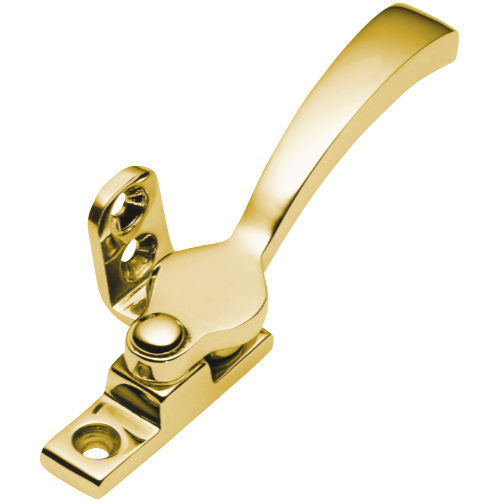 Wedge Fastener Polished Brass L90xW20xP30mm in Polished Brass