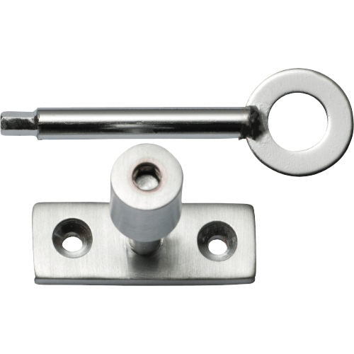 Locking Pin To Suit Base Fix Casement Fastener Satin Chrome in Satin Chrome