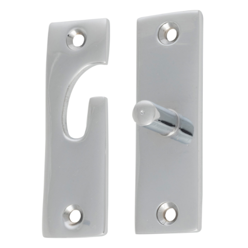 Fanlight Swivel Chrome Plated H73xW23mm in Chrome Plated
