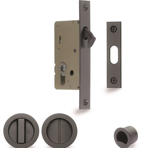 Zanda Visca cavity sliding door privacy kit with hardware, designed for easy installation and enhanced privacy.