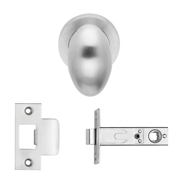 Umbo set on R10 incl. latch bolt 60mm B/S in Special Finish 2