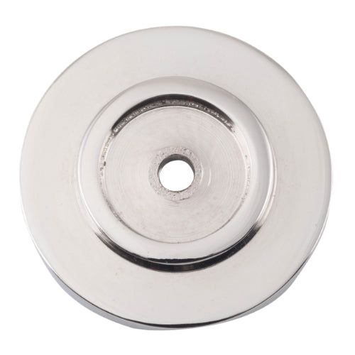 Backplate For Domed Cupboard Knob Polished Nickel D25mm in Polished Nickel