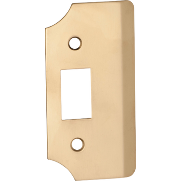 Rebate Kit Universal Extension Plate Polished Brass H88xW45mm in Polished Brass