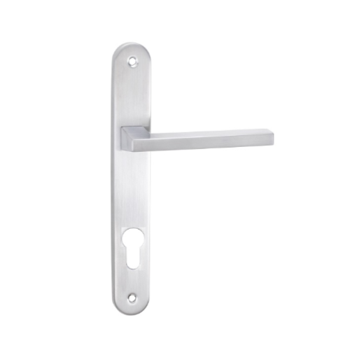 Vector Lever on Longplate (235x32mm) - E85 in Satin Chrome