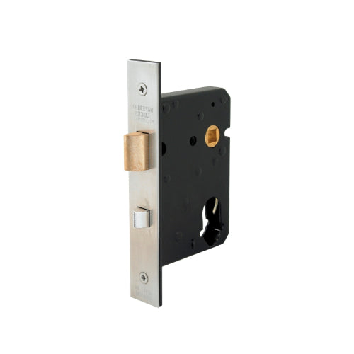 Heavy Duty Night Latch, 78mm Case (57mm Backset) in Satin Stainless