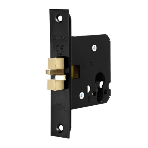 Sliding Door Mortice Lock - Claw Type in Black