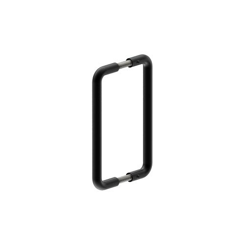 Pull Handle Ø12mm Concealed Fix in Black