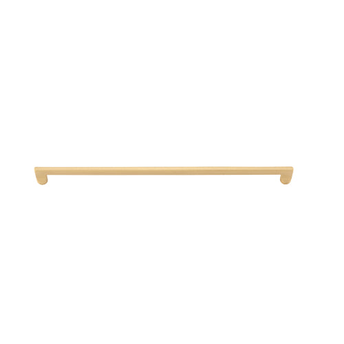 Cabinet Pull Baltimore Brushed Brass L472xW10xP44mm BD22mm CTC450mm in Brushed Brass