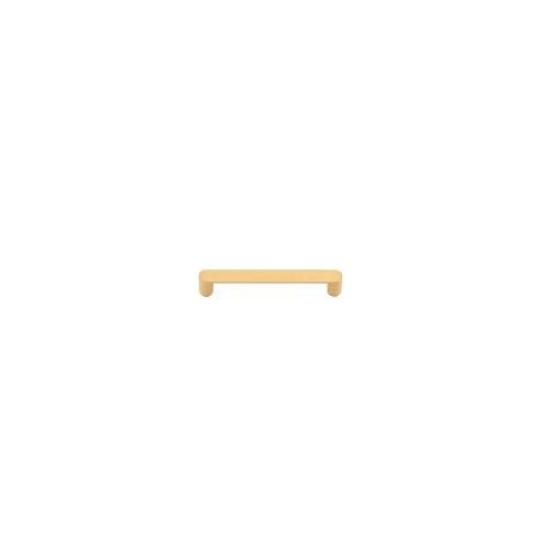 Cabinet Pull Osaka Brushed Brass L143xW15xP30mm BD15mm CTC128mm in Brushed Brass
