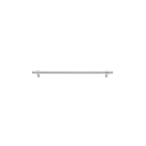 Cabinet Pull Helsinki Brushed Chrome L301xP36mm BD11mm CTC256mm in Brushed Chrome