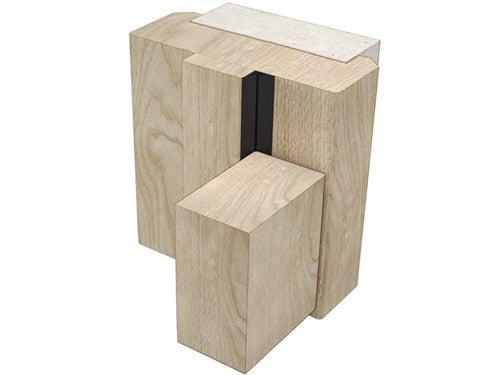 Lorient 1212 Batwing door seal in cut length, flexible weatherproof strip for sealing doors and preventing drafts.