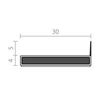 RAVEN RP3004SA Intumescent Seal Seal 2100mm in Brown