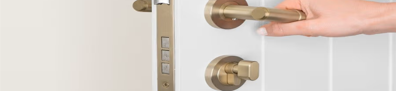 Style Finish Design Australia - Privacy Sets with Handle on Rose