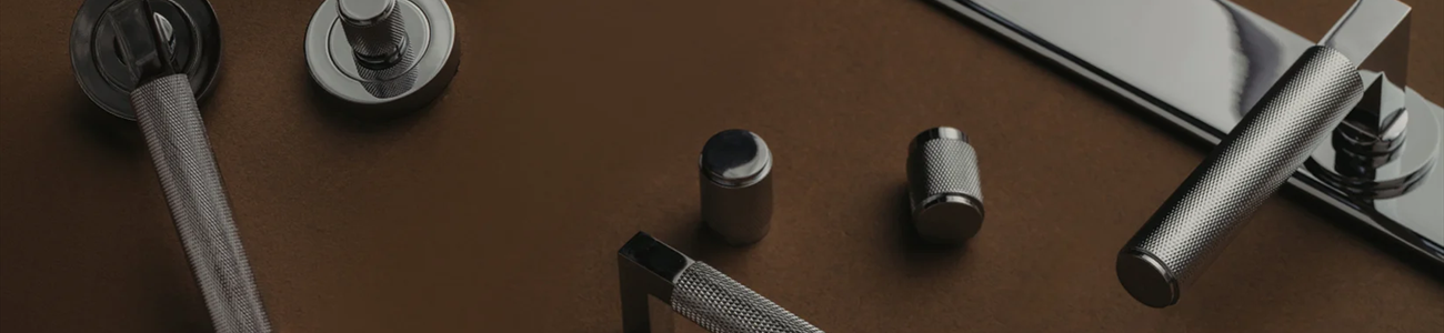Knurled Door Hardware