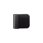 Metlam 101 Door Bumper with concealed fix, showing a sleek black bumper designed to protect doors from impact.