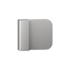 101C Bumper ? Concealed - With Screw Fixings in Satin Chrome