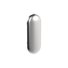 101 Concealed Fix Face Plates (Each) ? to suit 101C Bumper and 301 Staple in Satin Chrome