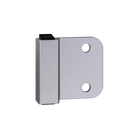 101R Round Edge Bumper ? With Screw Fixings in Satin Chrome