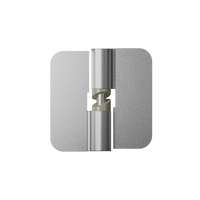 106C Gravity Hinge (Each) - Concealed - ANMB Finish - With Screw Fixings in Antimicrobial Coating