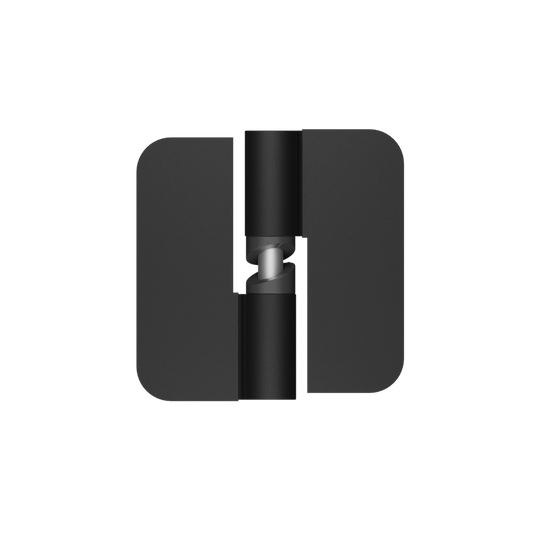 106C Gravity Hinge (Each) ? Concealed - With Screw Fixings in Designer Black