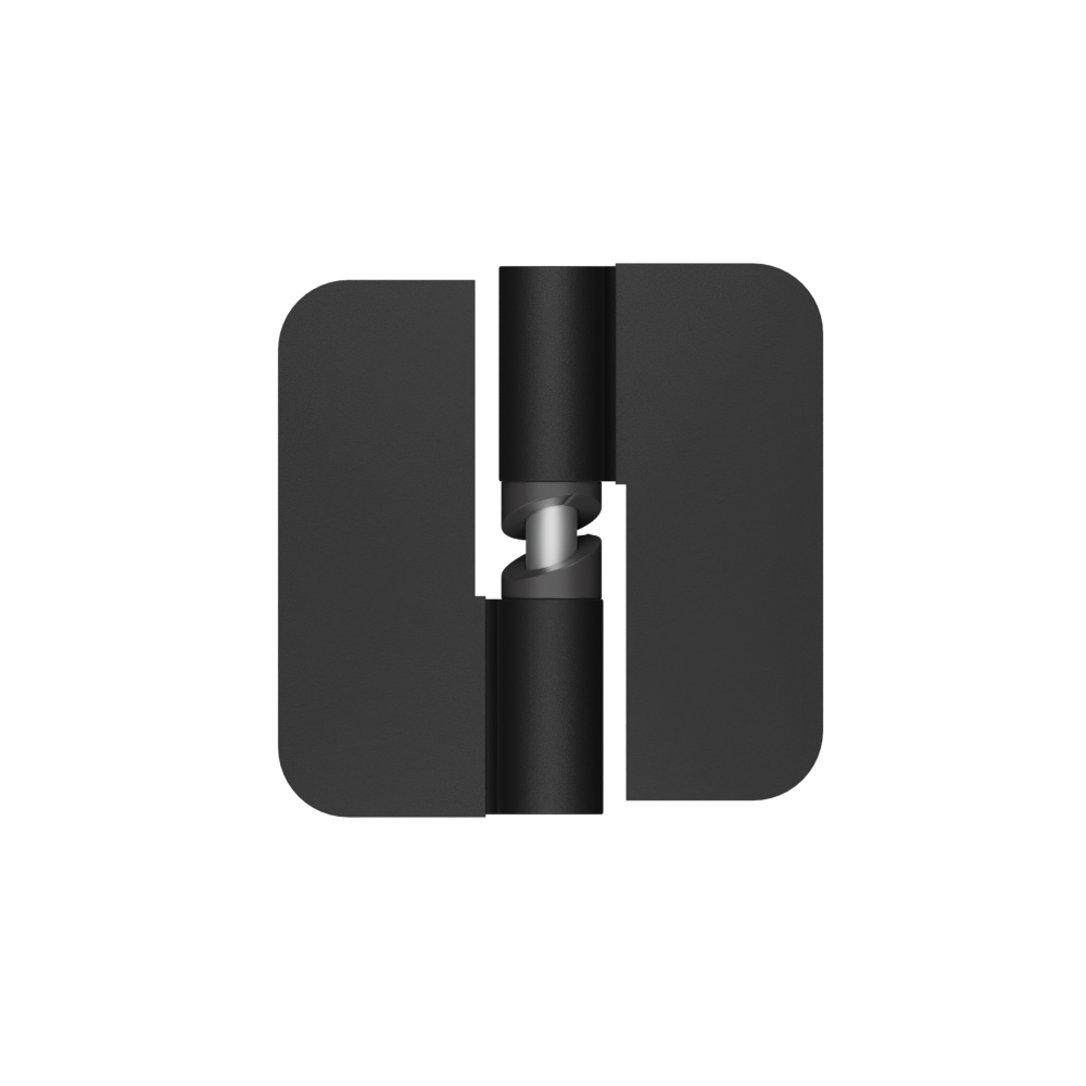 106C Gravity Hinge (Each) ? Concealed - With Screw Fixings in Designer Black