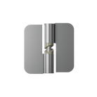 106C Gravity Hinge Screw Fix (Each) ? Concealed - With Screw Fixings in Satin Chrome