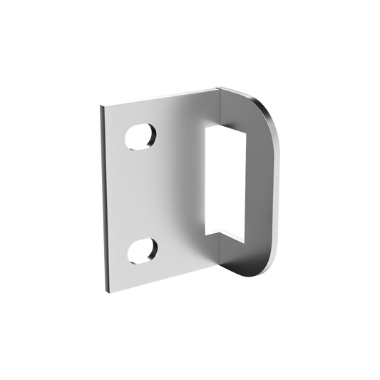 108 Staple 31mm C to C ? Bolt Through in Satin Chrome
