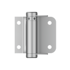 109 Spring Hinge (Each) ? With Bolt Through Fixings in Satin Chrome