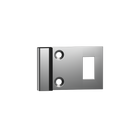 Stainless steel 115 Combined Door Bumper and Staple by Metlam, showing durable door hardware with bumper and staple components.