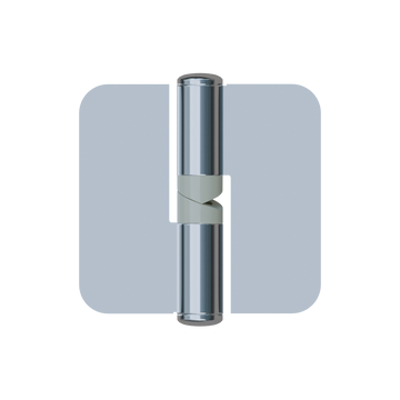 207C Gravity Hinge (Each) ? With Screw Fixings in Satin Stainless