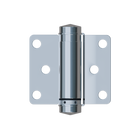 209 Double Action Spring Hinge (Each) ? With Screw Fixings in Satin Stainless