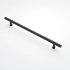 Strand 450mm Door Pull - Rear Fix - Matt Black in Matt Black
