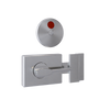300 Series Right-Hand Ambulant Lock and Indicator Set ? With Screw Fixings in Satin Chrome