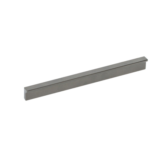 ANGLE PULL HANDLE 192MM METALLIC GREY in Metallic Grey
