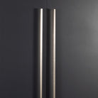 Momo ANGLE Cabinet Pull Handle in dark bronze finish, sleek modern design for kitchen or furniture cabinetry.
