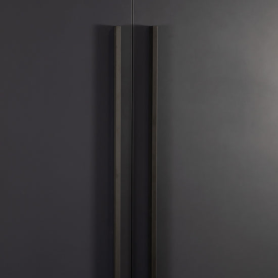 ANGLE PULL HANDLE 640MM MATT BLACK in Matt Black