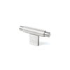 ARPA T KNOB 70MM DULL BRUSHED NICKEL in Dull Brushed Nickel