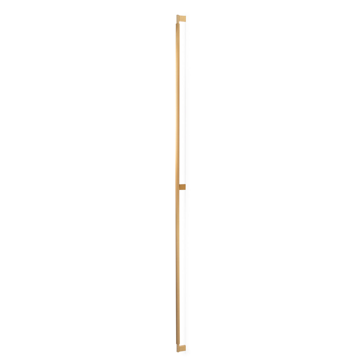 Momo ARPA D Cabinet Pull Handle in brushed bronze finish, featuring sleek modern design for kitchen or furniture cabinets