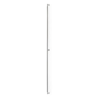 Momo ARPA D cabinet pull handle in dark bronze finish mounted on a wooden cabinet, showcasing modern hardware design