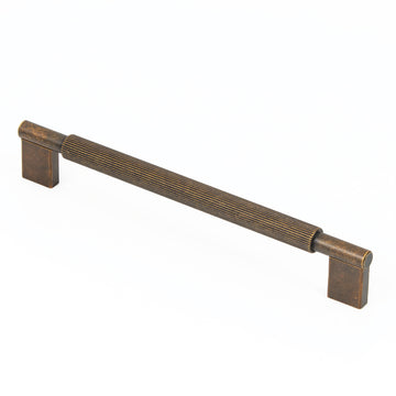MOMO ARPA D HANDLE 192MM IN ANTIQUE BRASS in Antique Brass