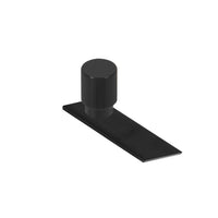 Momo ARPA cabinet knob with backplate, polished brass finish, featuring sleek modern design for furniture hardware.