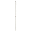 ARPA DHANDLE AND BACKPLATE 1178MM DULL BRUSHED NICKEL in Dull Brushed Nickel